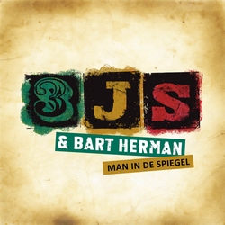 3JS &amp; Bart Herman - Man in de spiegel  3Tr. CD Single