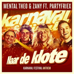 Mental Theo &amp; Zany ft. PartyfrieX - Naar De Klote   CD-Single