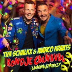 Tim Schalkx &amp; Marco Kraats - Rondje Carnaval  CD-Single