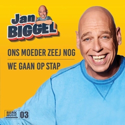 Jan Biggel - Ons Moeder Zeej Nog / We Gaan Op Stap (3) Ltd.  7"