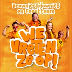 Brownies&downieS en Feestteam - We Vreten Ze Op!  CD-Single
