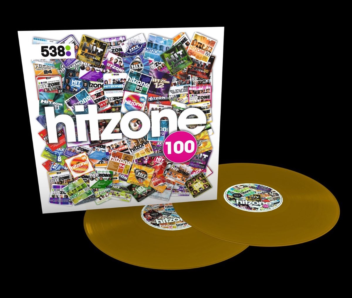 Pool Veroveraar Nachtvlek 538 Hitzone 100 Ltd. Coloured Gold Editie 2lp