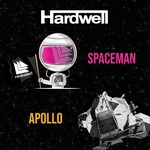 Hardwell - Apollo / Spaceman  Ltd. Rood vinyl editie  7"