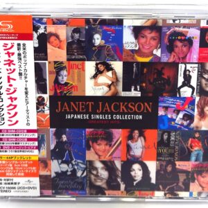 Janet Jackson - Japanse Single Collection   Ltd. Editie  2 SHM-CD+DVD