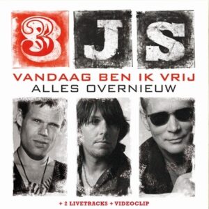 3Js - vandaag ben ik vrij  5Tr. CD Single