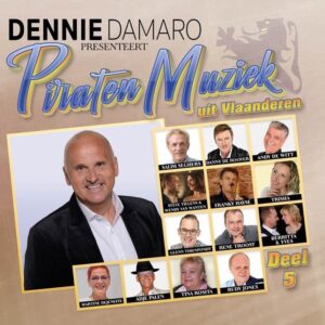 Dennie Damaro Presenteert Piraten muziek Uit Vlaanderen 5  CD