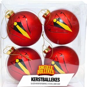 Snollebollekes - Kerstballen Set Stropdas